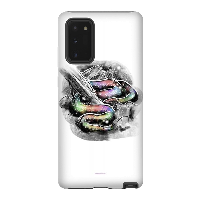 Galaxy Note 20 StrongFit Cobra Colorida - Inktober 19 by Draco