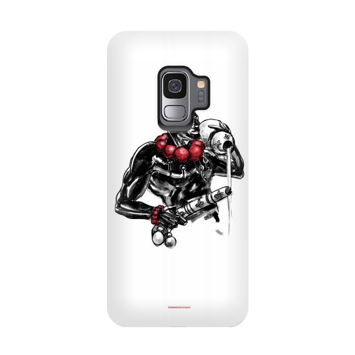 Galaxy S9 StrongFit Exu - Inktober 19 by Draco