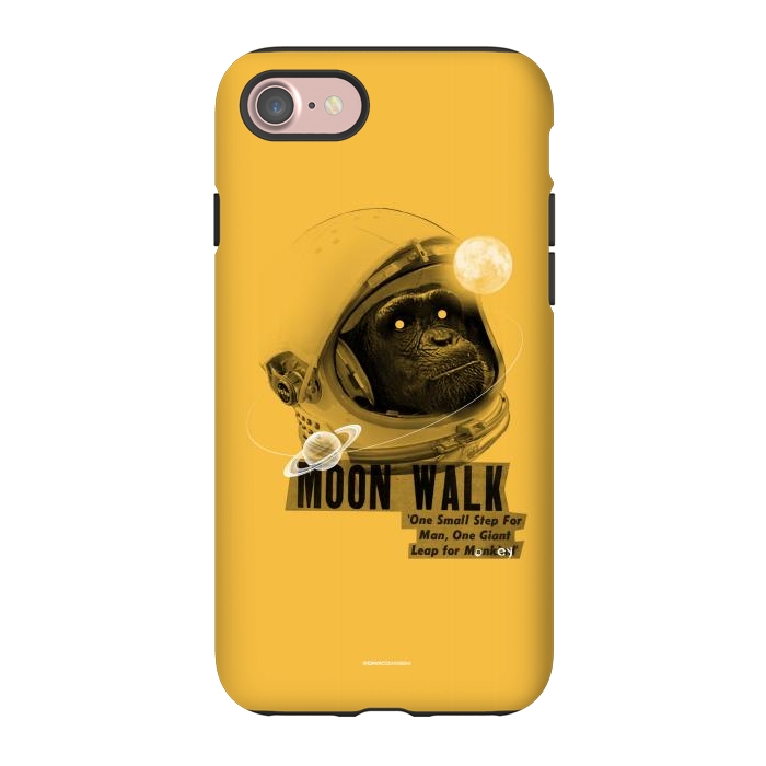 iPhone 7 StrongFit [Poektica] Space Monkey by Draco