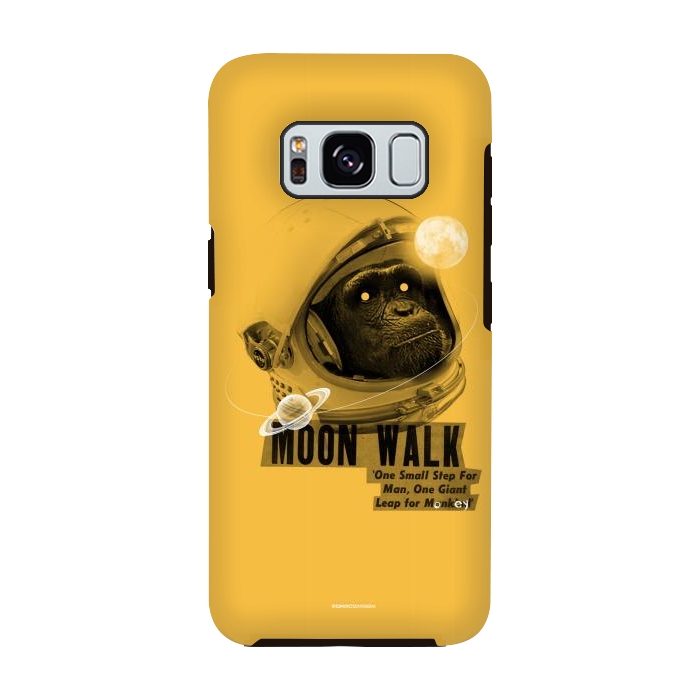 Galaxy S8 StrongFit [Poektica] Space Monkey by Draco