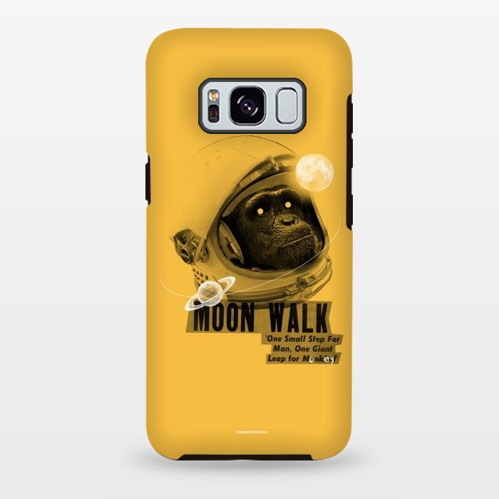 Galaxy S8 plus StrongFit [Poektica] Space Monkey by Draco