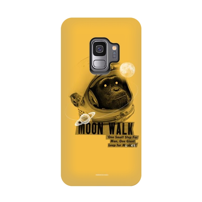 Galaxy S9 StrongFit [Poektica] Space Monkey by Draco