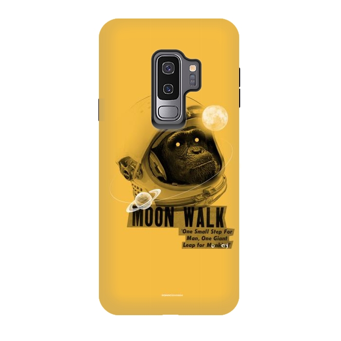 Galaxy S9 plus StrongFit [Poektica] Space Monkey by Draco