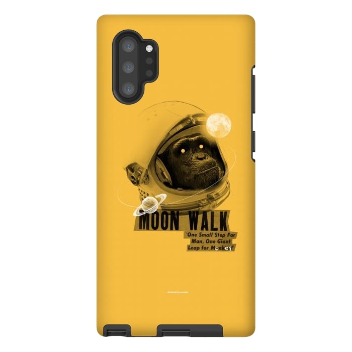 Galaxy Note 10 plus StrongFit [Poektica] Space Monkey by Draco
