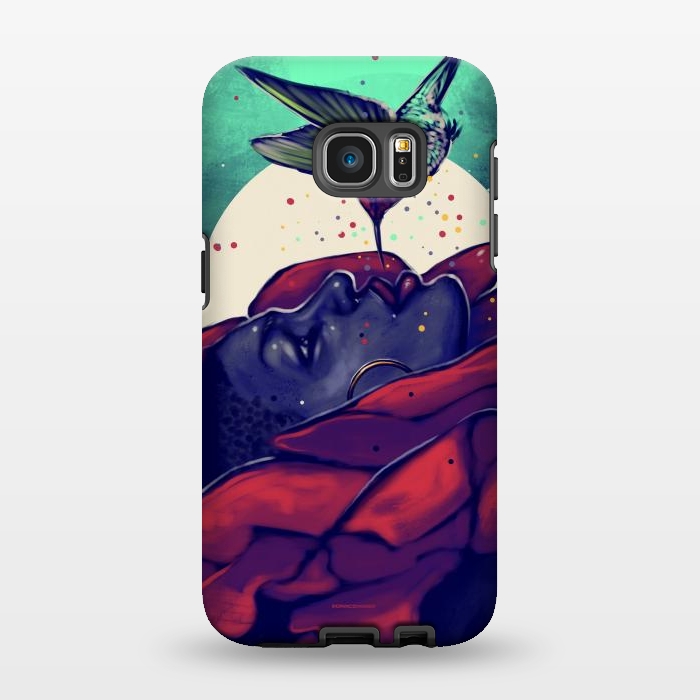 Galaxy S7 EDGE StrongFit Kiss by Draco