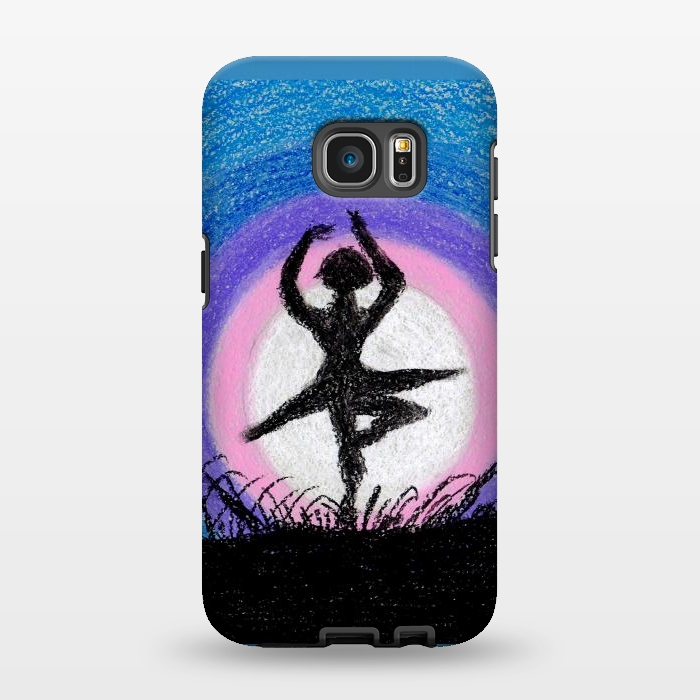 Galaxy S7 EDGE StrongFit Ballerina  by ArtKingdom7