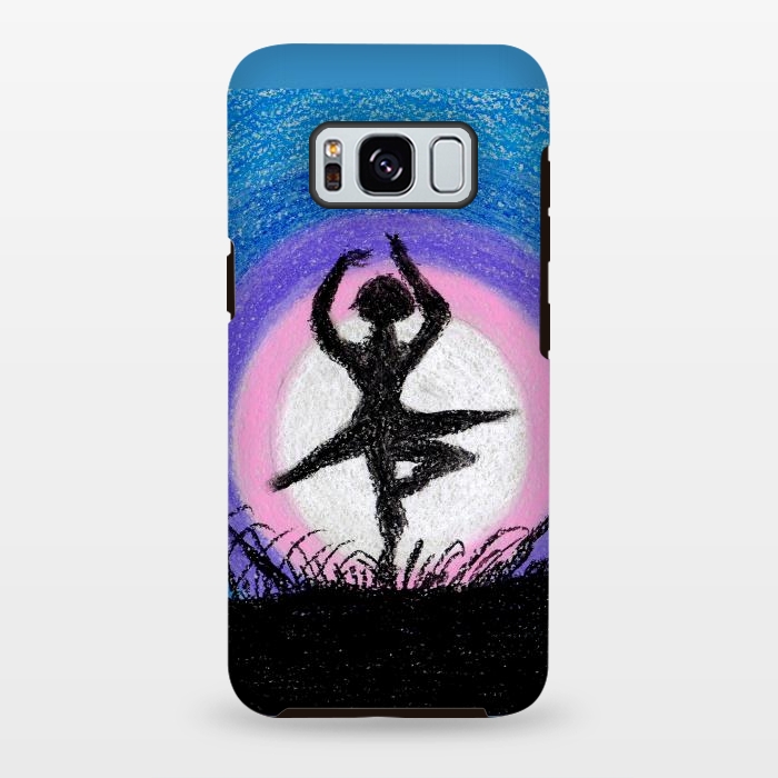 Galaxy S8 plus StrongFit Ballerina  by ArtKingdom7