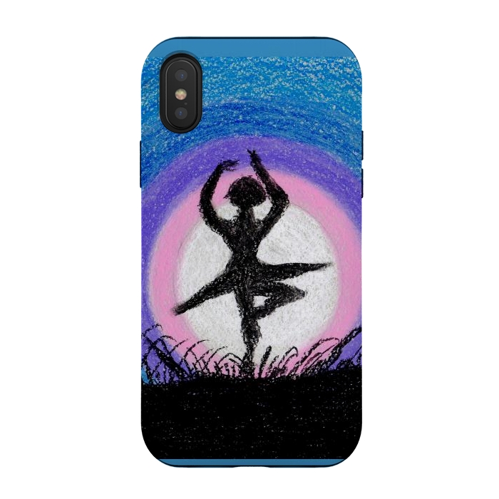 iPhone Xs / X StrongFit Ballerina  by ArtKingdom7