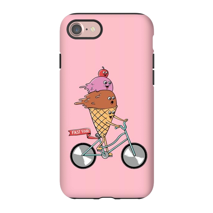 iPhone 7 StrongFit Ice cream fast food rose by Coffee Man