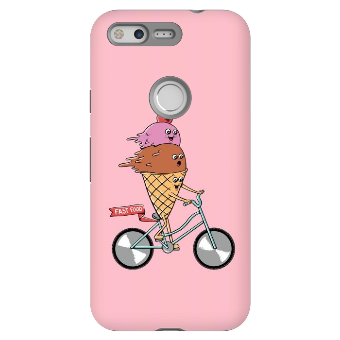 Pixel StrongFit Ice cream fast food rose by Coffee Man