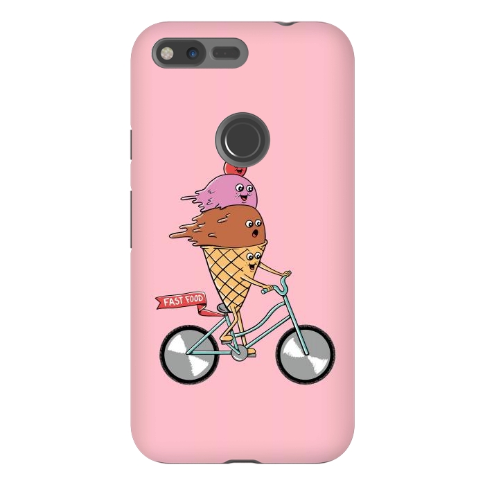 Pixel XL StrongFit Ice cream fast food rose by Coffee Man
