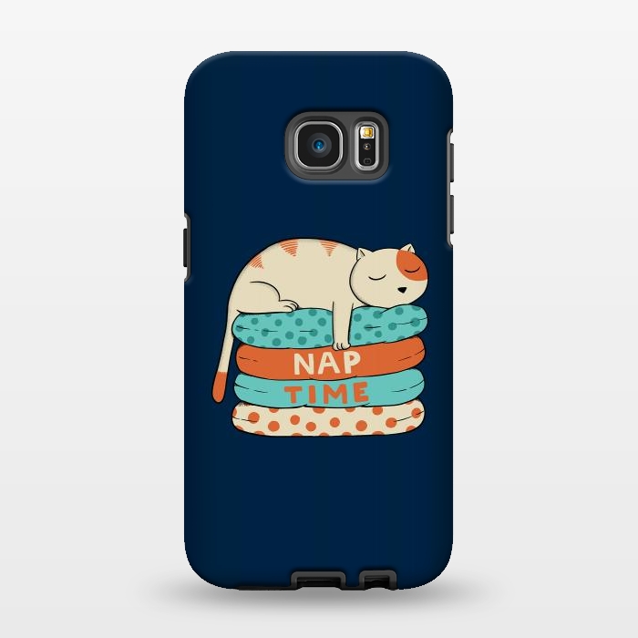 Galaxy S7 EDGE StrongFit Cat Nap by Coffee Man