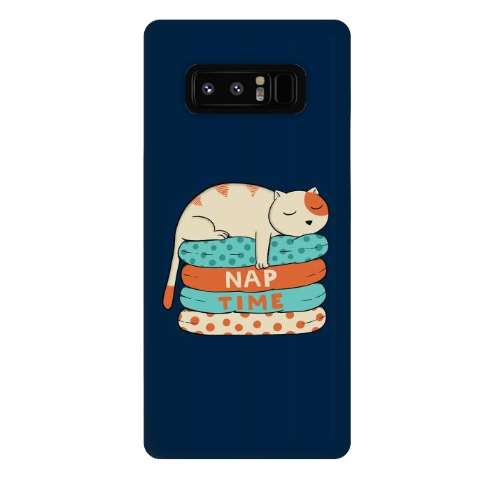 Galaxy Note 8 StrongFit Cat Nap by Coffee Man