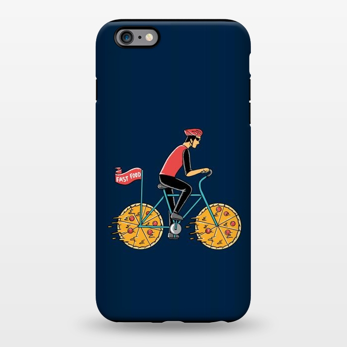 iPhone 6/6s plus StrongFit Pizza Bicycle by Coffee Man
