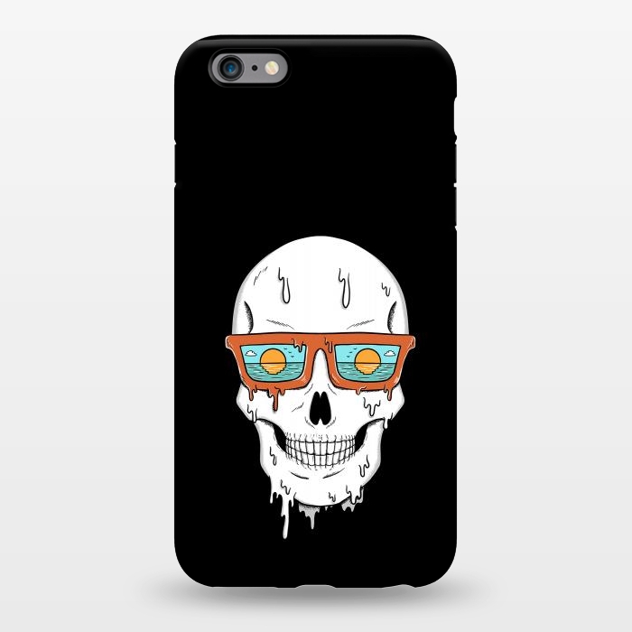 iPhone 6/6s plus StrongFit Skull Beach by Coffee Man