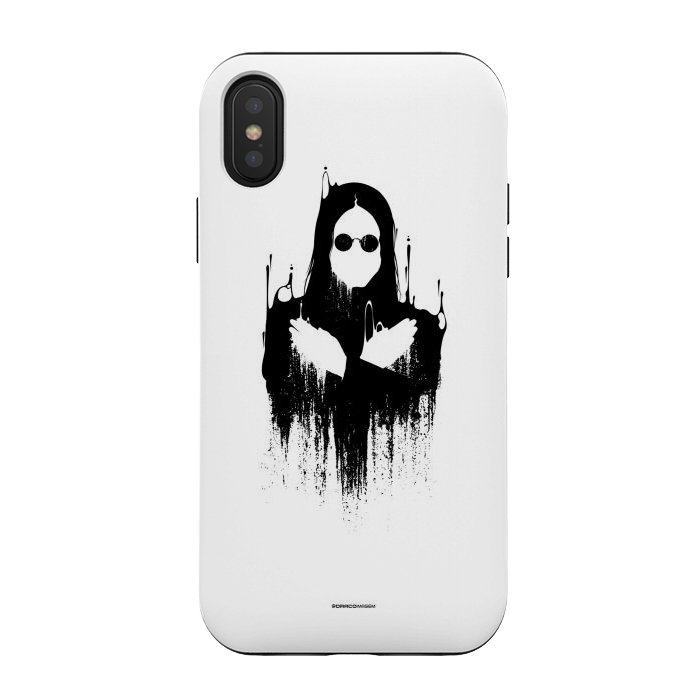 iPhone Xs / X StrongFit Prince of Darkness by Draco