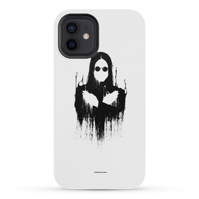 iPhone 12 mini StrongFit Prince of Darkness by Draco