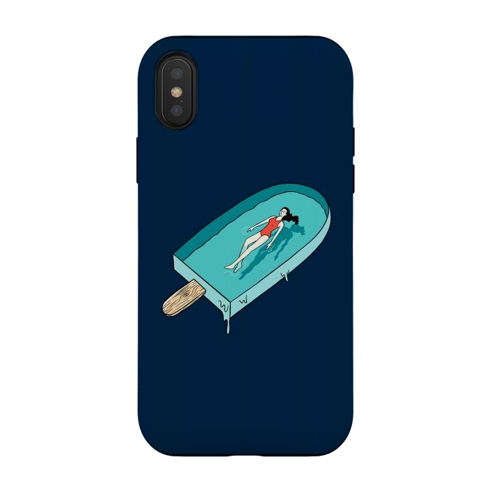 iPhone Xs / X StrongFit Afloat by Coffee Man