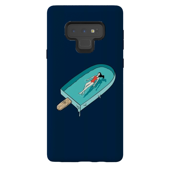Galaxy Note 9 StrongFit Afloat by Coffee Man