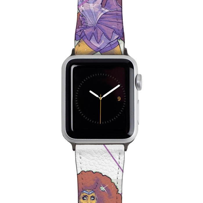 Watch 38mm / 40mm Strap PU leather [Dracotober 20] Starfire by Draco