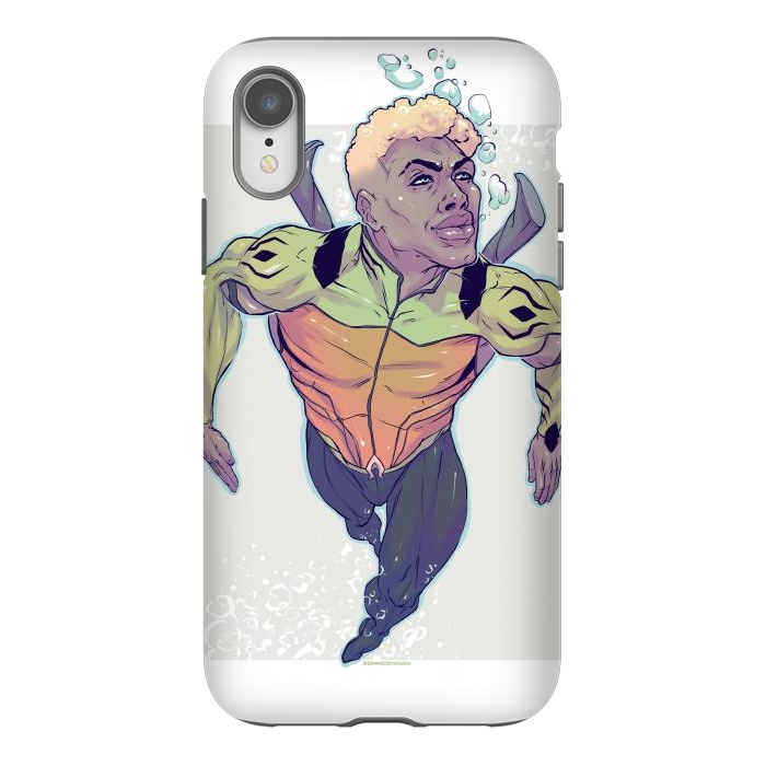 iPhone Xr StrongFit [Dracotober 20] Aqualad by Draco