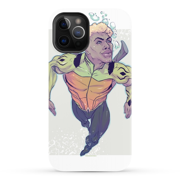iPhone 12 Pro StrongFit [Dracotober 20] Aqualad by Draco