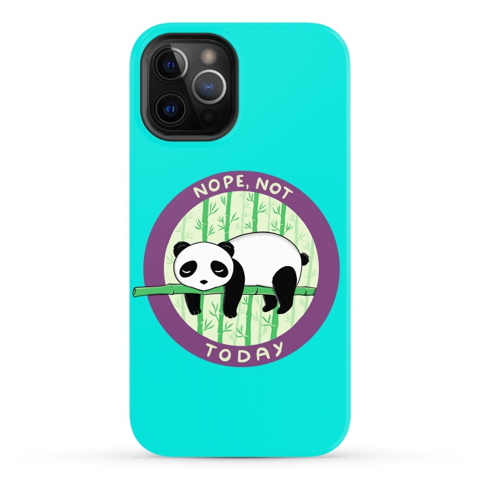 iPhone 12 Pro Max StrongFit Panda by Coffee Man