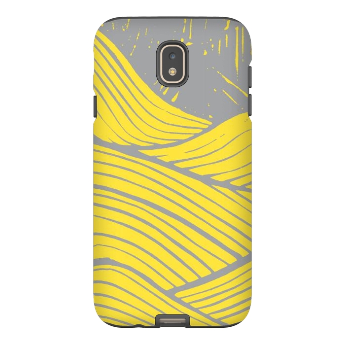 Galaxy J7 StrongFit The yellow waves by Steve Wade (Swade)