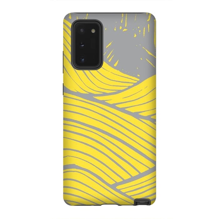 Galaxy Note 20 StrongFit The yellow waves by Steve Wade (Swade)
