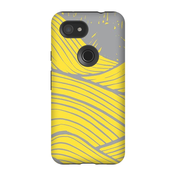 Pixel 3A StrongFit The yellow waves by Steve Wade (Swade)