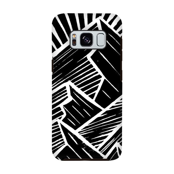 Galaxy S8 StrongFit Dark mountain lands by Steve Wade (Swade)