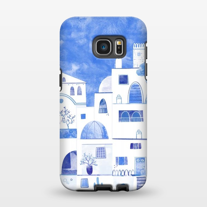 Galaxy S7 EDGE StrongFit Santorini by Nic Squirrell