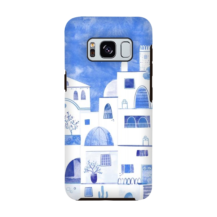 Galaxy S8 StrongFit Santorini by Nic Squirrell