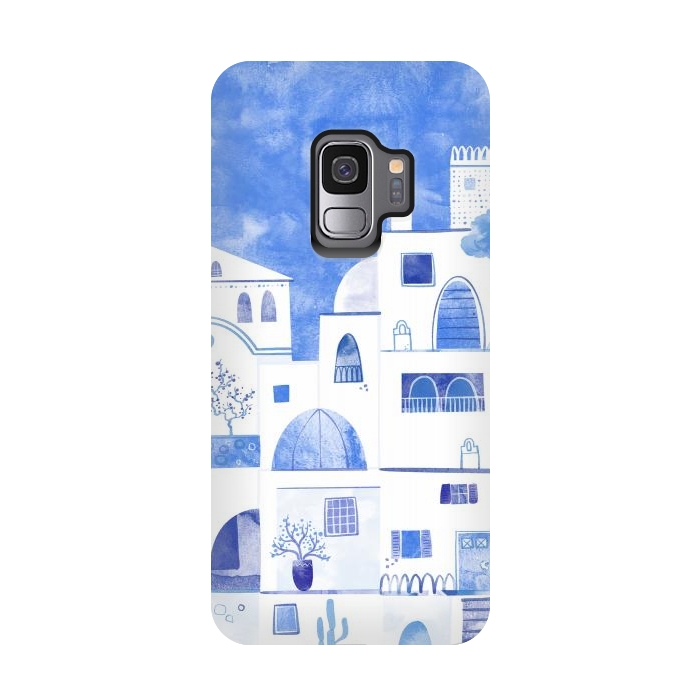 Galaxy S9 StrongFit Santorini by Nic Squirrell
