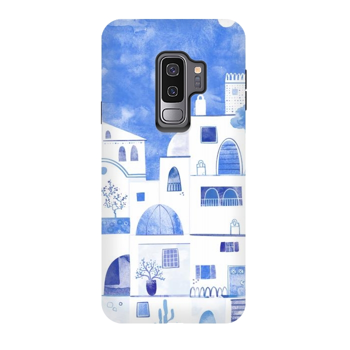 Galaxy S9 plus StrongFit Santorini by Nic Squirrell