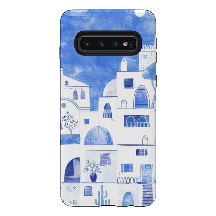 Galaxy S10 StrongFit Santorini by Nic Squirrell