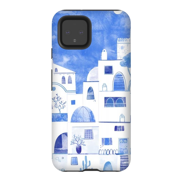 Pixel 4 StrongFit Santorini by Nic Squirrell