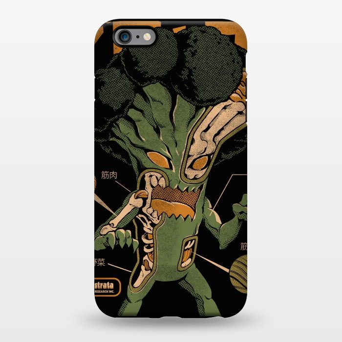 iPhone 6/6s plus StrongFit Broccozilla X-ray by Ilustrata