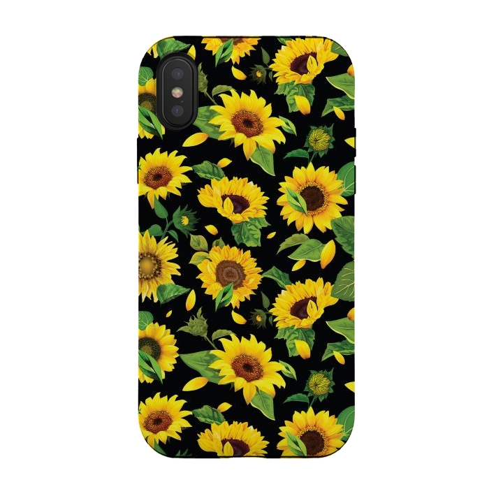 iPhone Xs / X StrongFit Flower 2 by Bledi