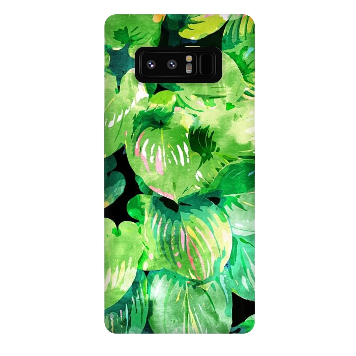 Galaxy Note 8 StrongFit Colors Of The Jungle by Uma Prabhakar Gokhale