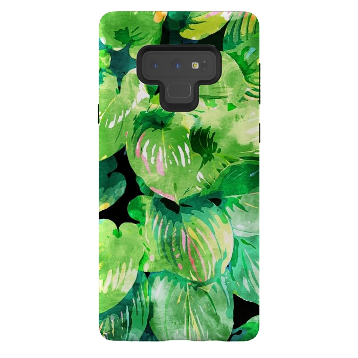 Galaxy Note 9 StrongFit Colors Of The Jungle by Uma Prabhakar Gokhale