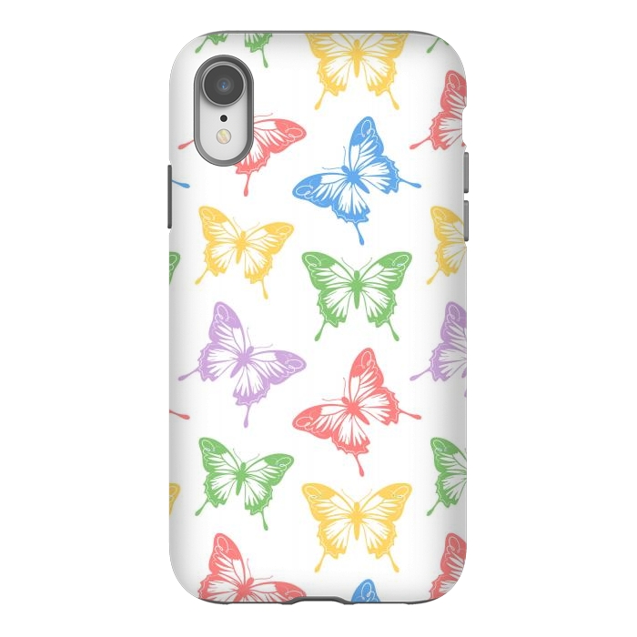 iPhone Xr StrongFit Funky butterflies by Martina