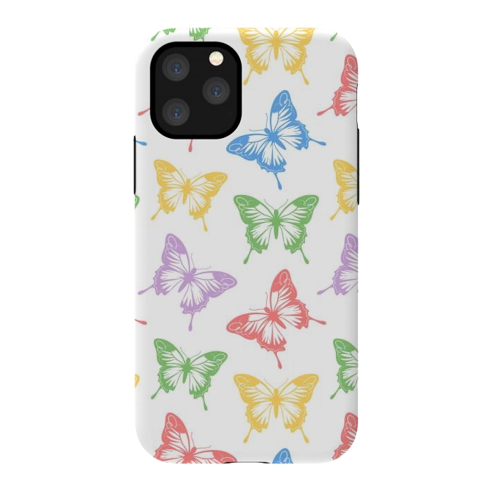 iPhone 11 Pro StrongFit Funky butterflies by Martina