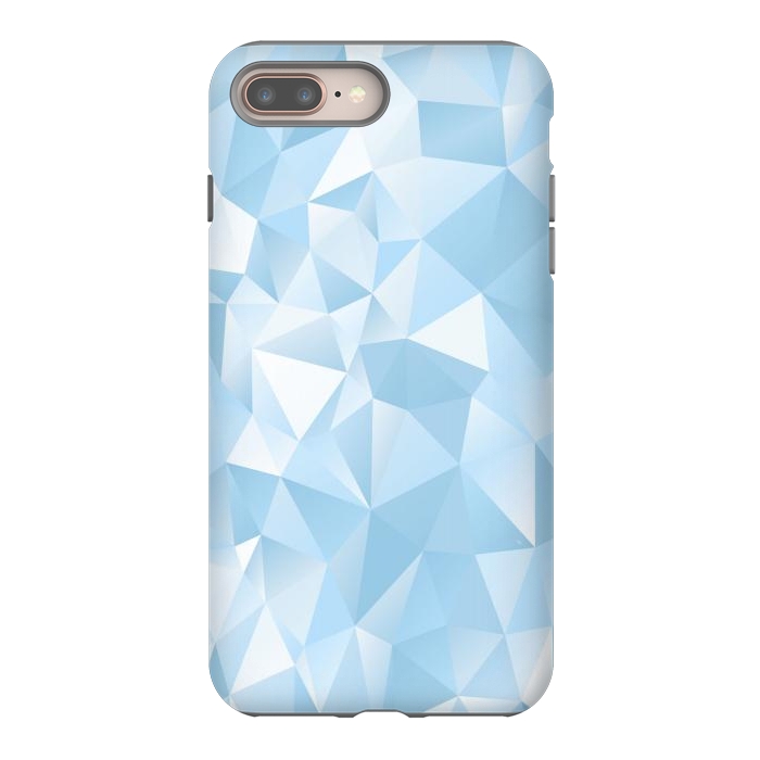 iPhone 8 plus StrongFit Blue Crystal by Martina