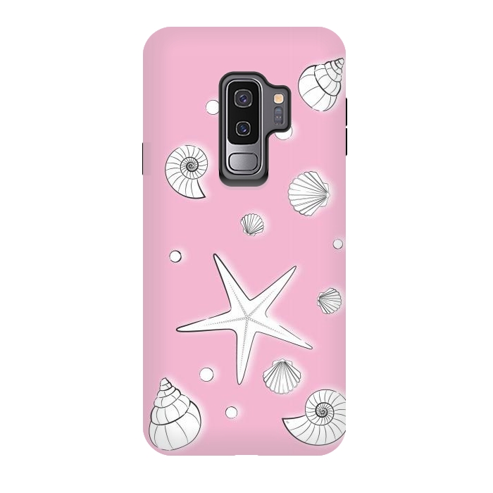 Galaxy S9 plus StrongFit Pink Sea by Martina