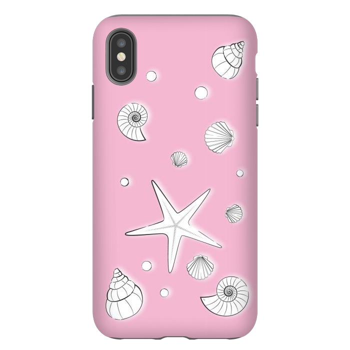 iPhone Xs Max StrongFit Pink Sea by Martina