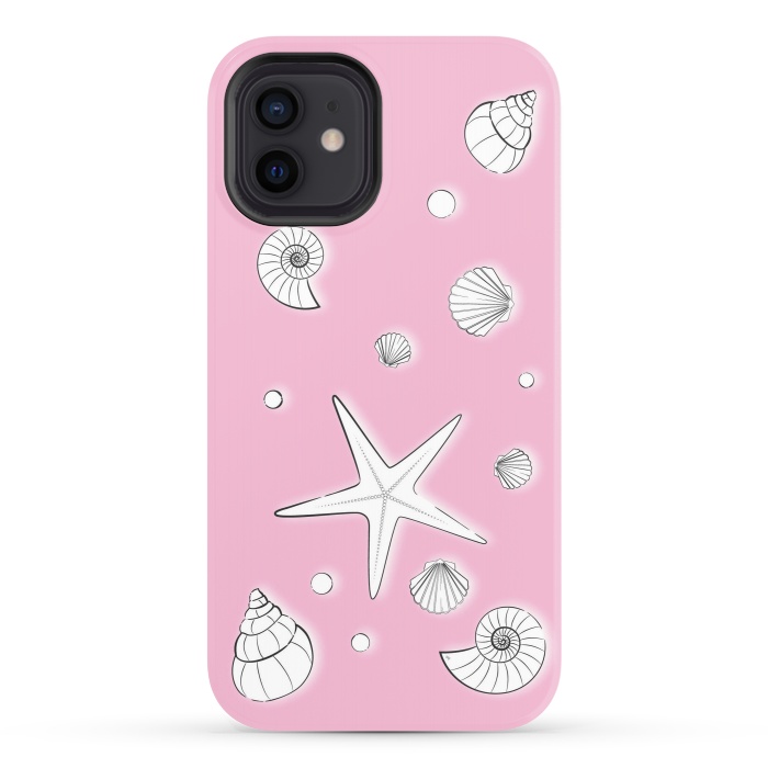 iPhone 12 StrongFit Pink Sea by Martina