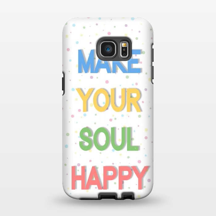 Galaxy S7 EDGE StrongFit Happy Soul by Martina