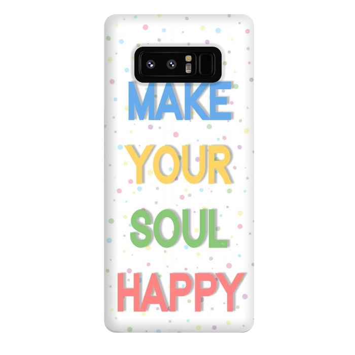 Galaxy Note 8 StrongFit Happy Soul by Martina