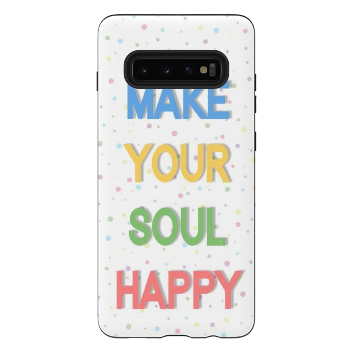 Galaxy S10 plus StrongFit Happy Soul by Martina